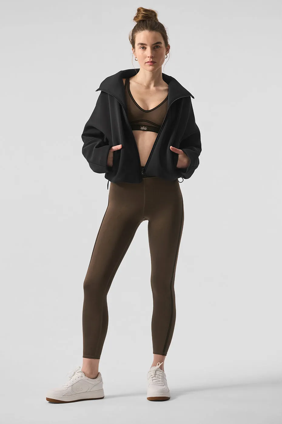 Technical Form Jacket - Black sold by Alo Yoga product image thumbnail 2