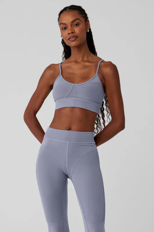 Alosoft Head Start Bra - Fog sold by Alo Yoga