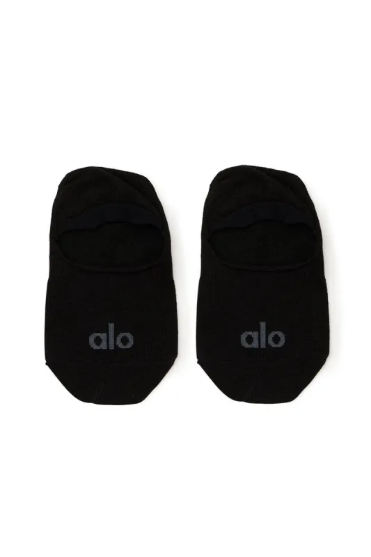 Women's Conceal Sock - Black/Anthracite sold by Alo Yoga