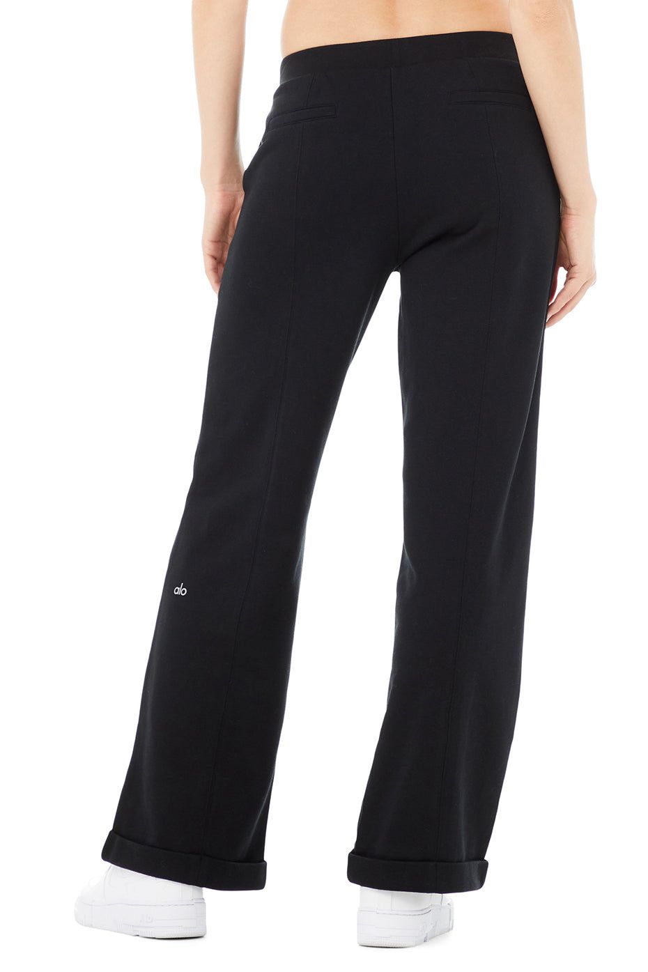 High-Waist Trouser Wide Leg Pant - Black sold by Alo Yoga product image thumbnail 2