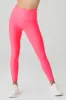 7/8 High-Waist Airlift Legging - Fluorescent Pink Coral sold by Alo Yoga