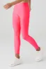 7/8 High-Waist Airlift Legging - Fluorescent Pink Coral sold by Alo Yoga