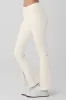 Airbrush High-Waist Flutter Legging - Ivory sold by Alo Yoga