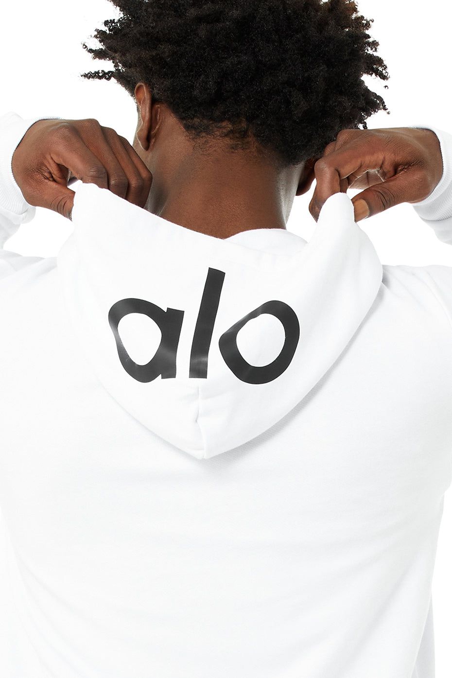 Caliber Hoodie - White sold by Alo Yoga product image thumbnail 5