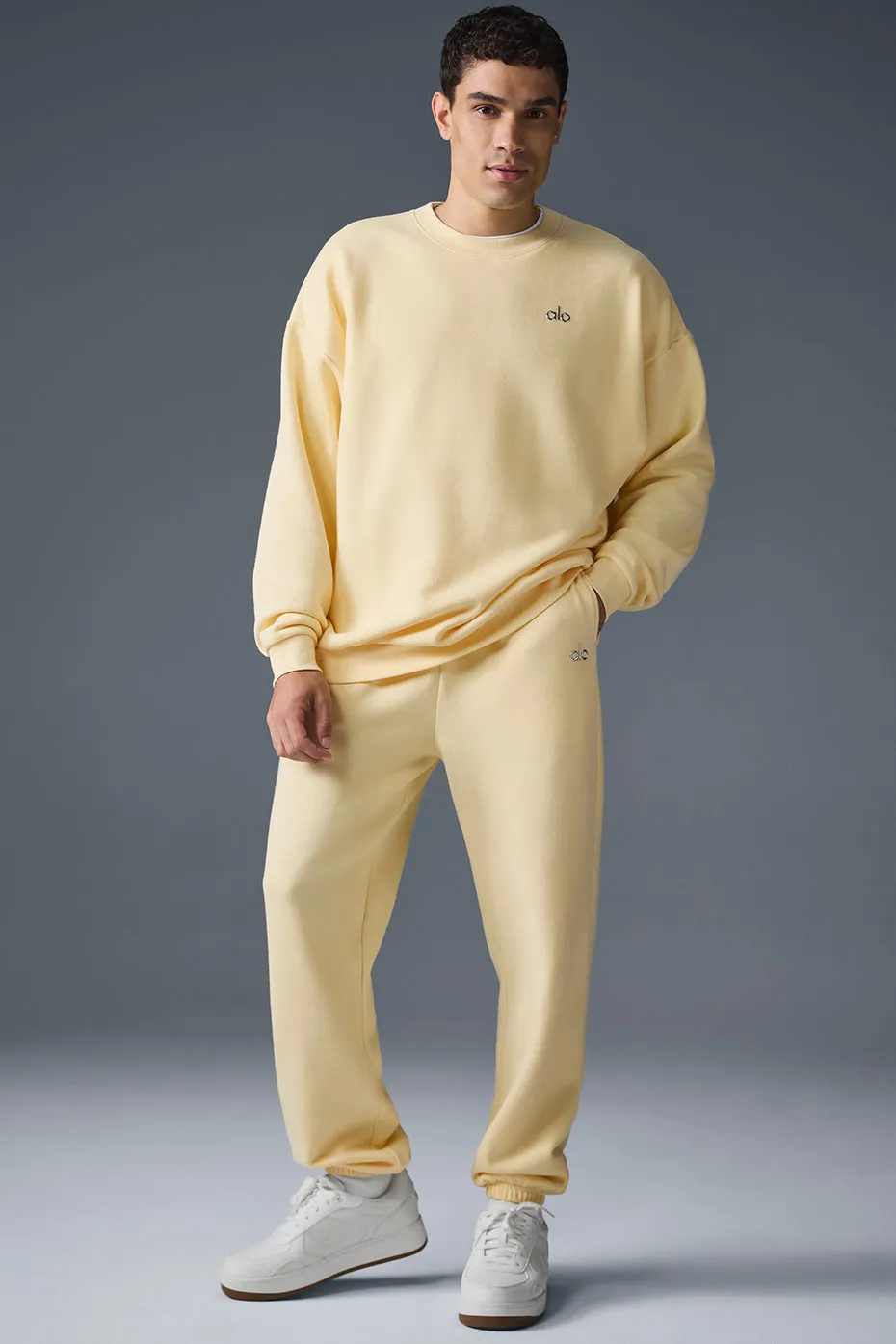 Accolade Crew Neck Pullover - Lemon Ice sold by Alo Yoga product image thumbnail 4