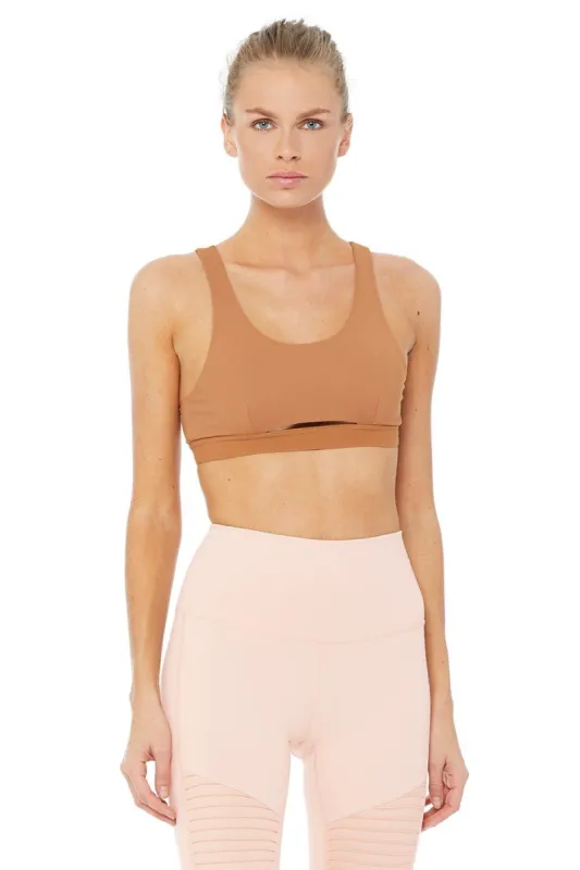 Moonlit Bra - Henna sold by Alo Yoga