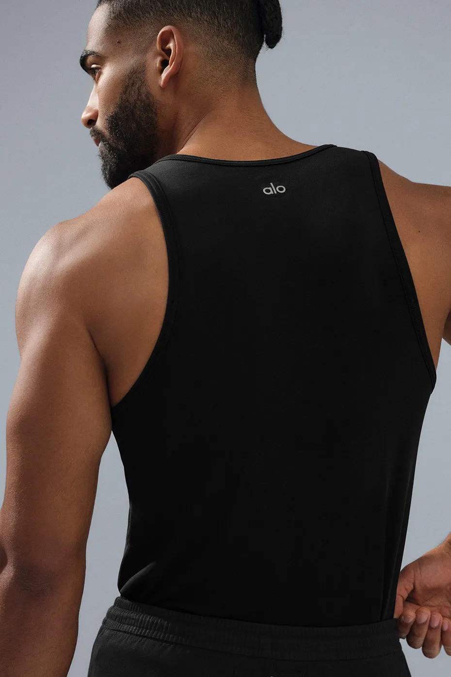 Everyday Modal Rib Tank - Black sold by Alo Yoga product image thumbnail 2