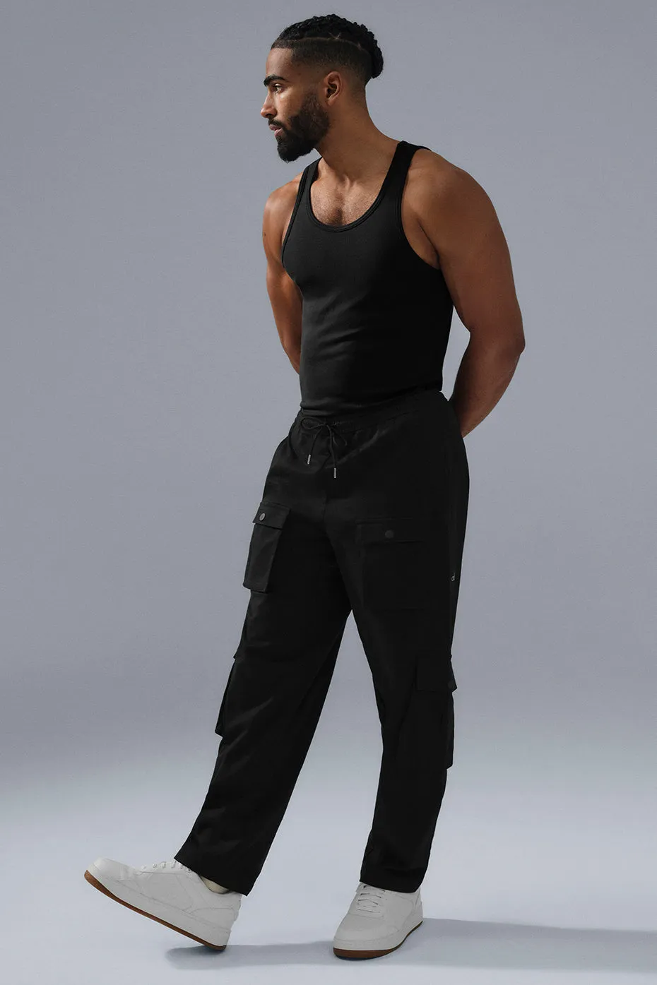Everyday Modal Rib Tank - Black sold by Alo Yoga product image thumbnail 4