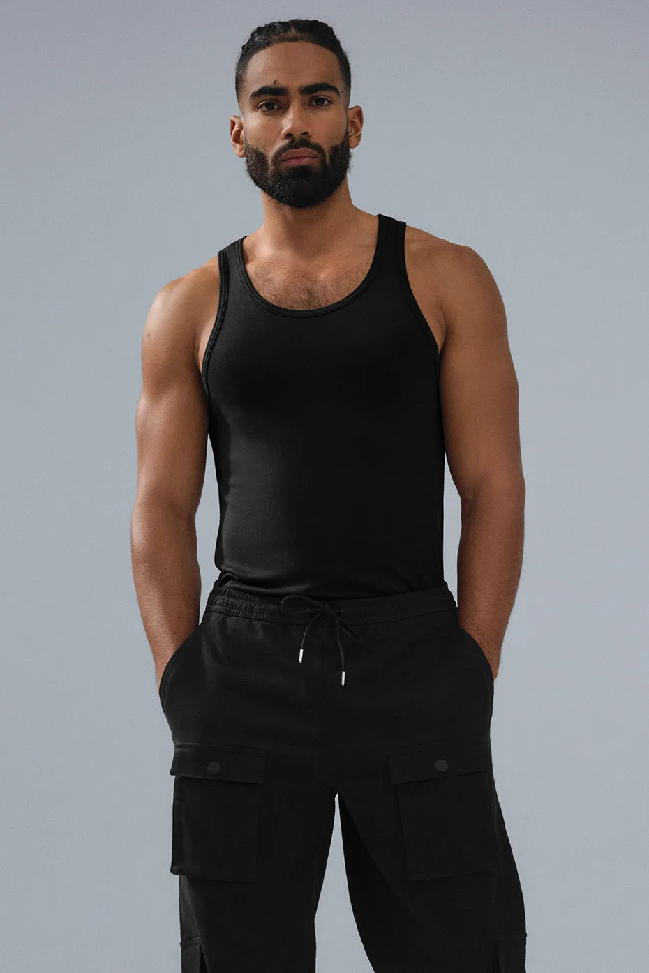 Everyday Modal Rib Tank - Black sold by Alo Yoga product image thumbnail 3