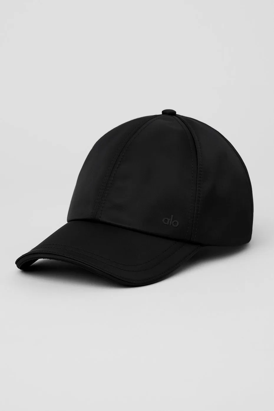 Satin Off-Duty Cap - Black sold by Alo Yoga