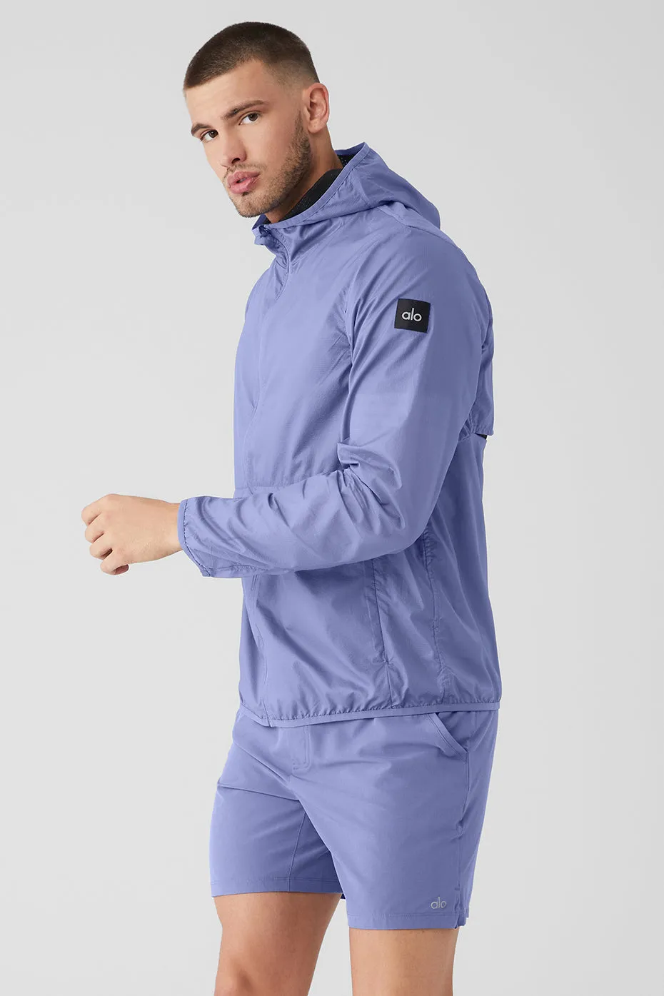 Repeat Running Jacket - Infinity Blue sold by Alo Yoga product image thumbnail 3