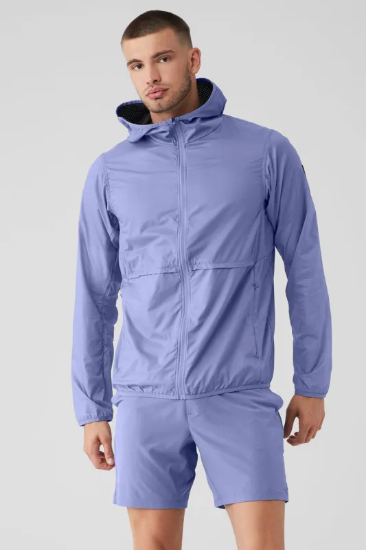 Repeat Running Jacket - Infinity Blue sold by Alo Yoga