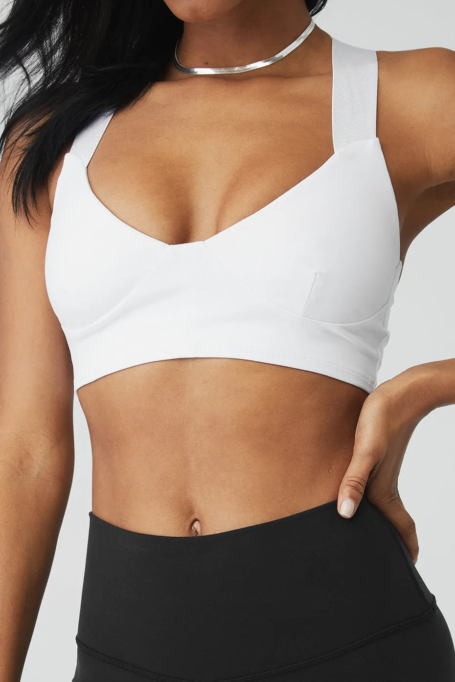 Airbrush Rev It Up Bra - White sold by Alo Yoga product image thumbnail 4