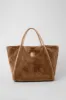 Faux Fur Tote Bag - Toasted Almond sold by Alo Yoga
