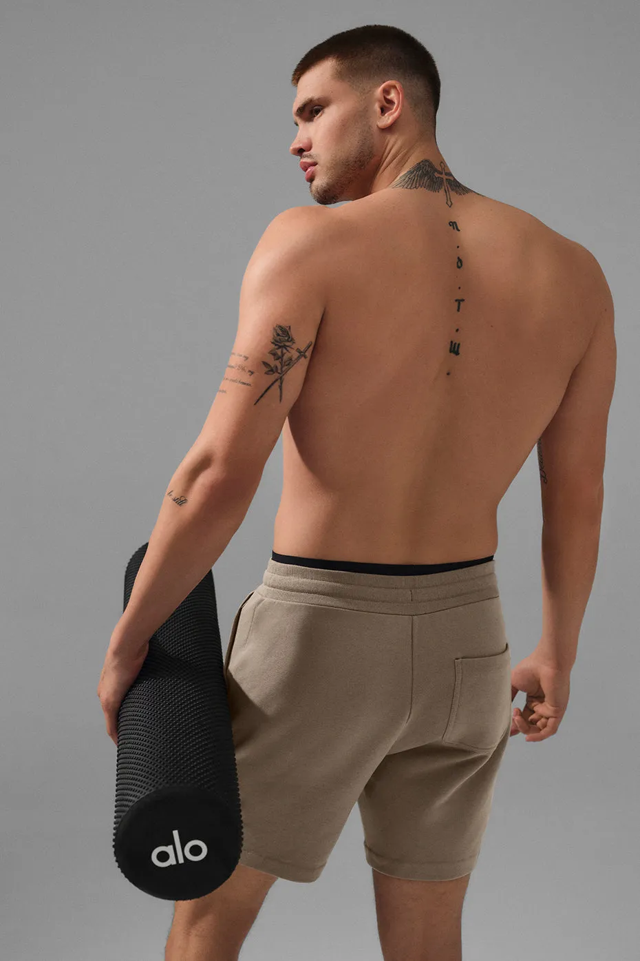 Chill Short - Gravel sold by Alo Yoga product image thumbnail 2