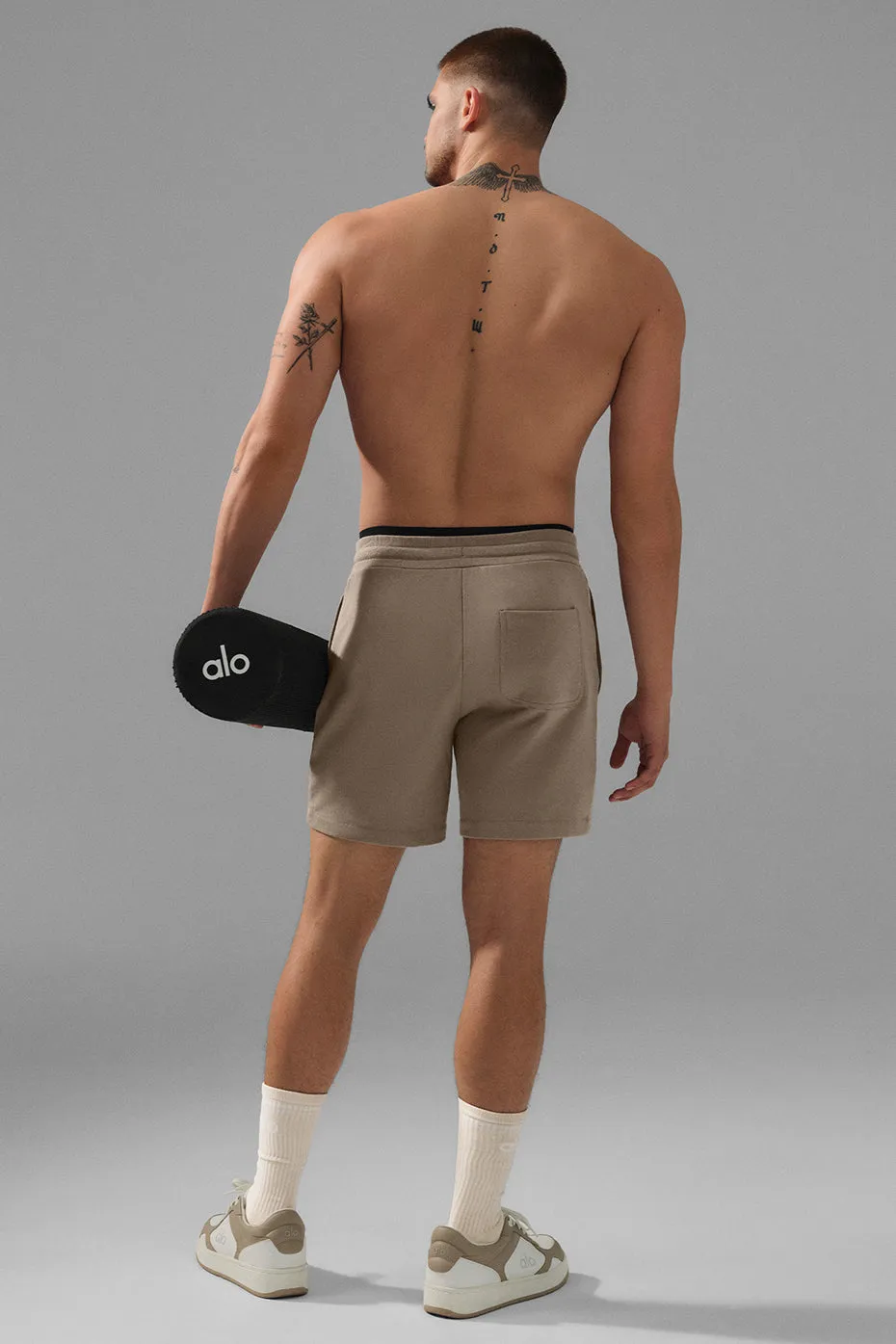 Chill Short - Gravel sold by Alo Yoga product image thumbnail 4