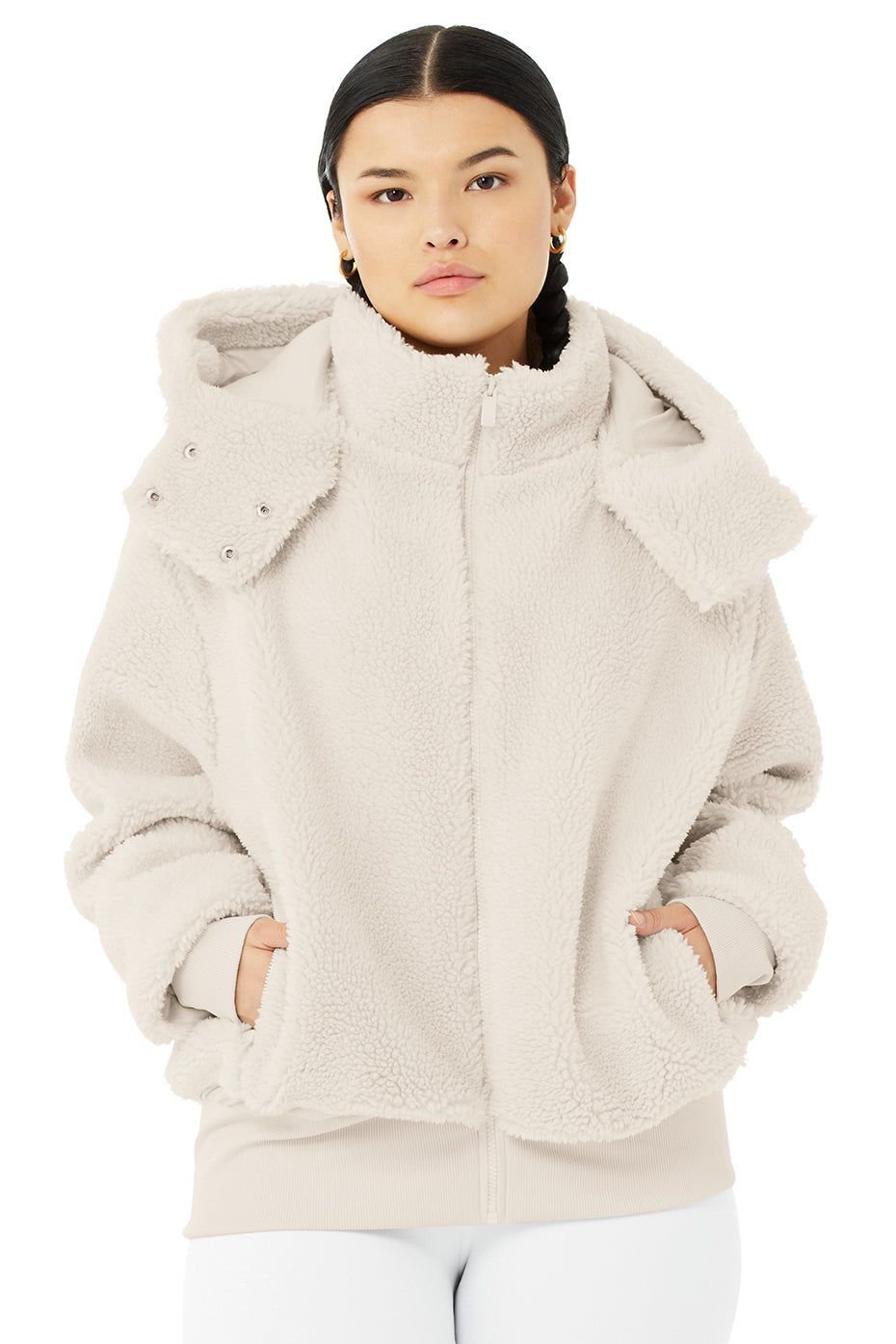 Foxy Sherpa Jacket - Bone | Parallel