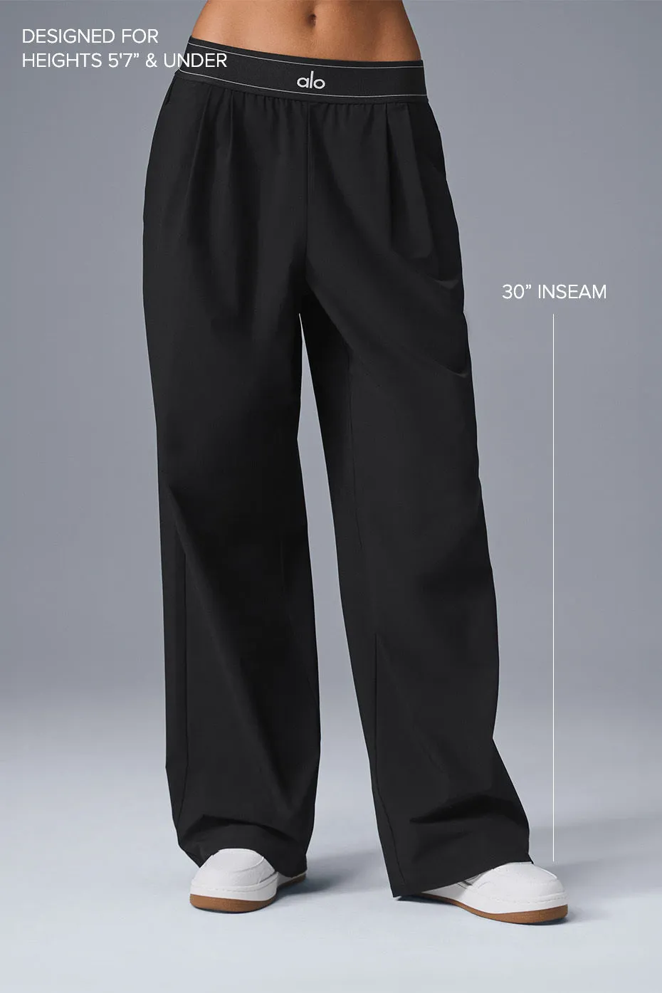 Suit Up Trouser (Regular) - Black sold by Alo Yoga product image thumbnail 2