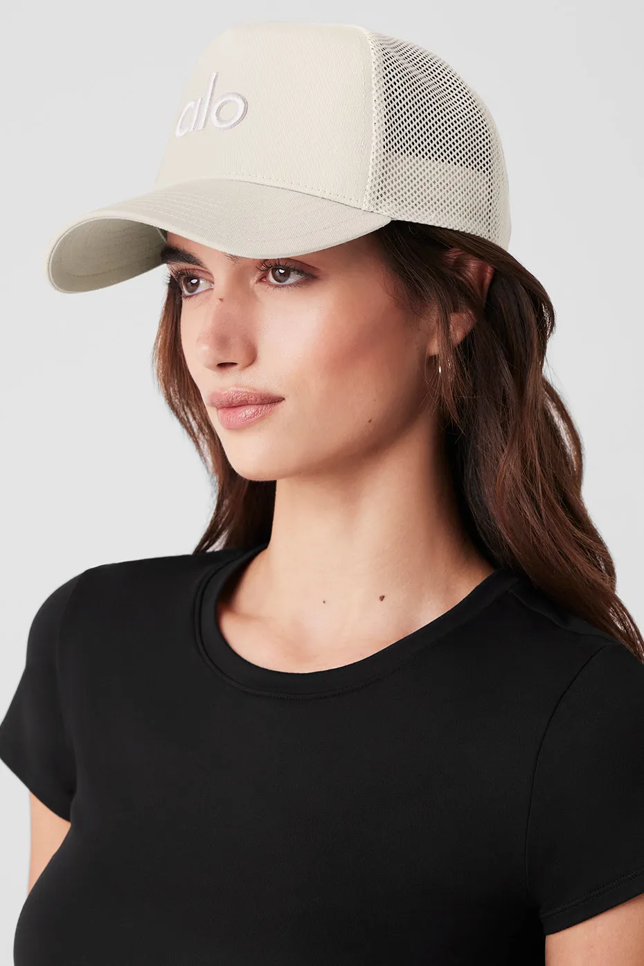 District Trucker Hat - Bone sold by Alo Yoga product image thumbnail 5