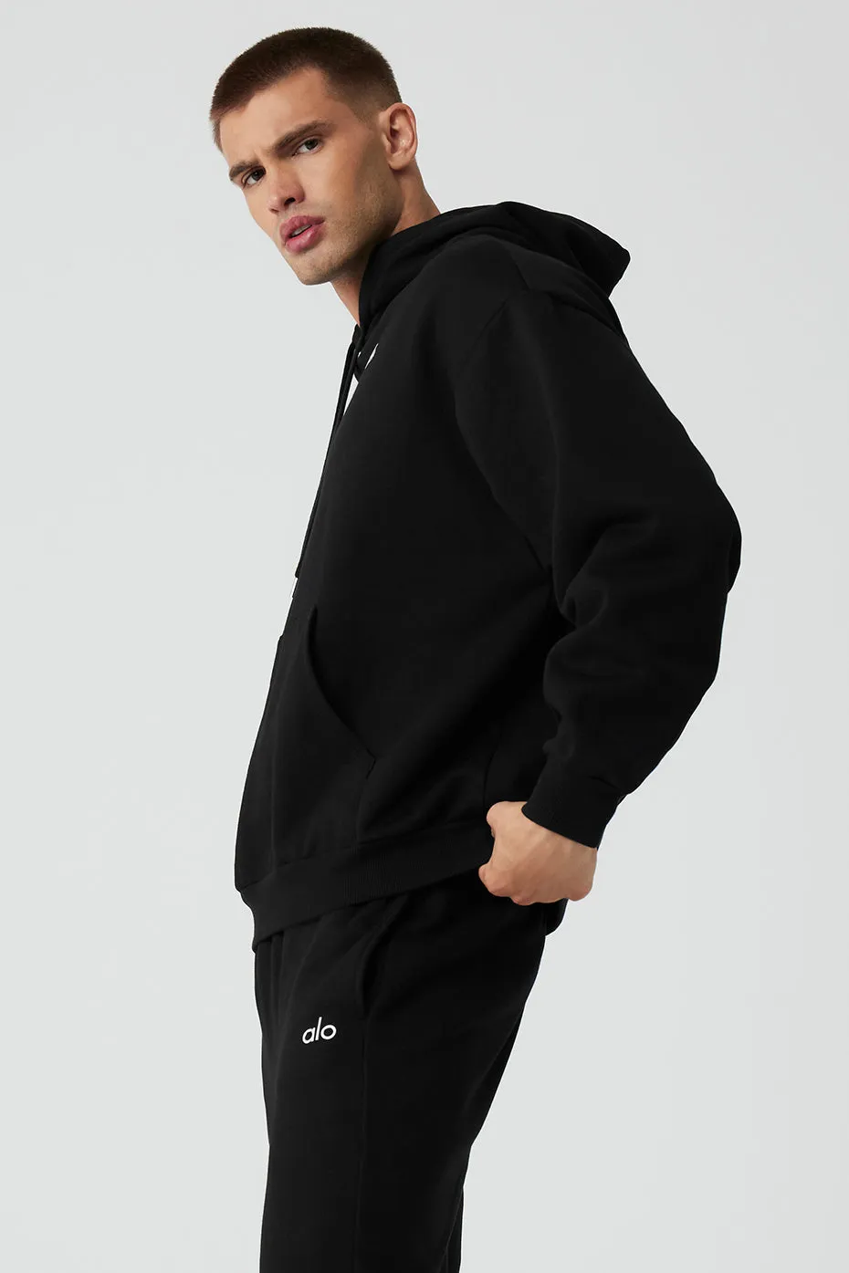Accolade Hoodie - Black sold by Alo Yoga product image thumbnail 3