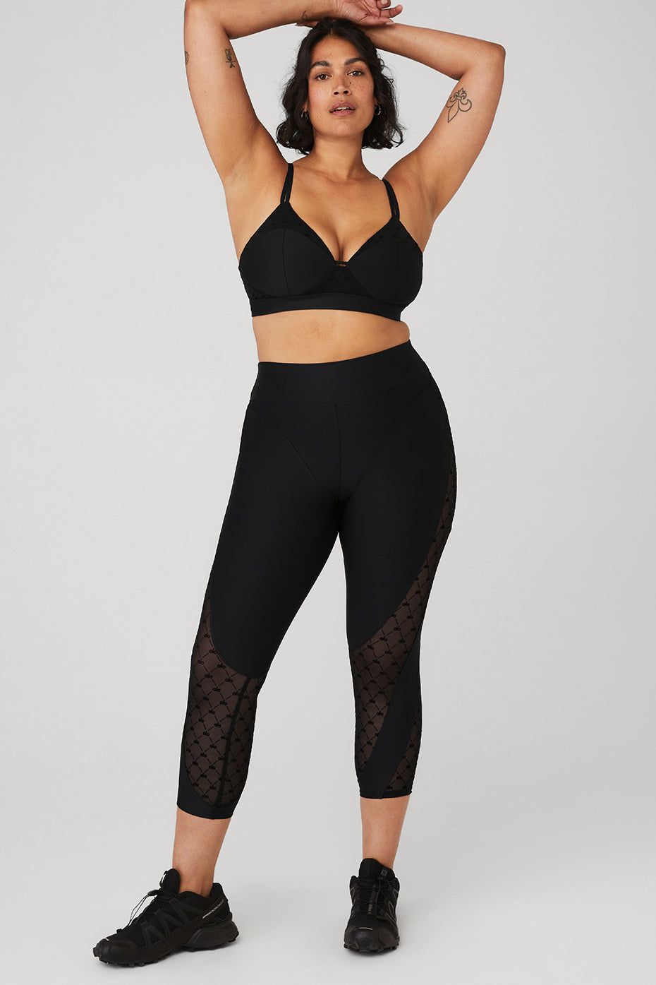 Airlift Mesh Celeste Bra & Airlift Mesh High-Waist Celeste