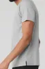 Triumph Raglan Tee - Athletic Heather Grey sold by Alo Yoga