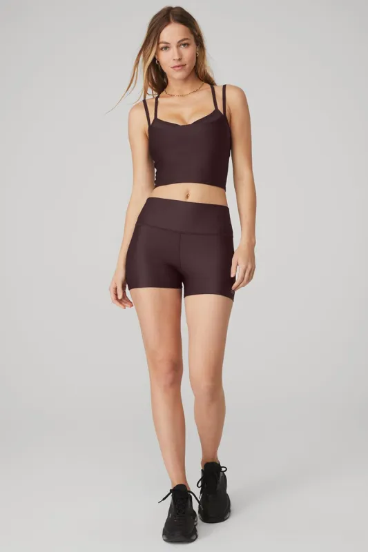 Airlift Double Check Bra Tank & 3" High-Waist Airlift Short Set sold by Alo Yoga