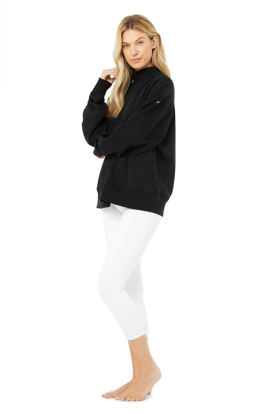 Refresh Pullover - Black sold by Alo Yoga product image thumbnail 6