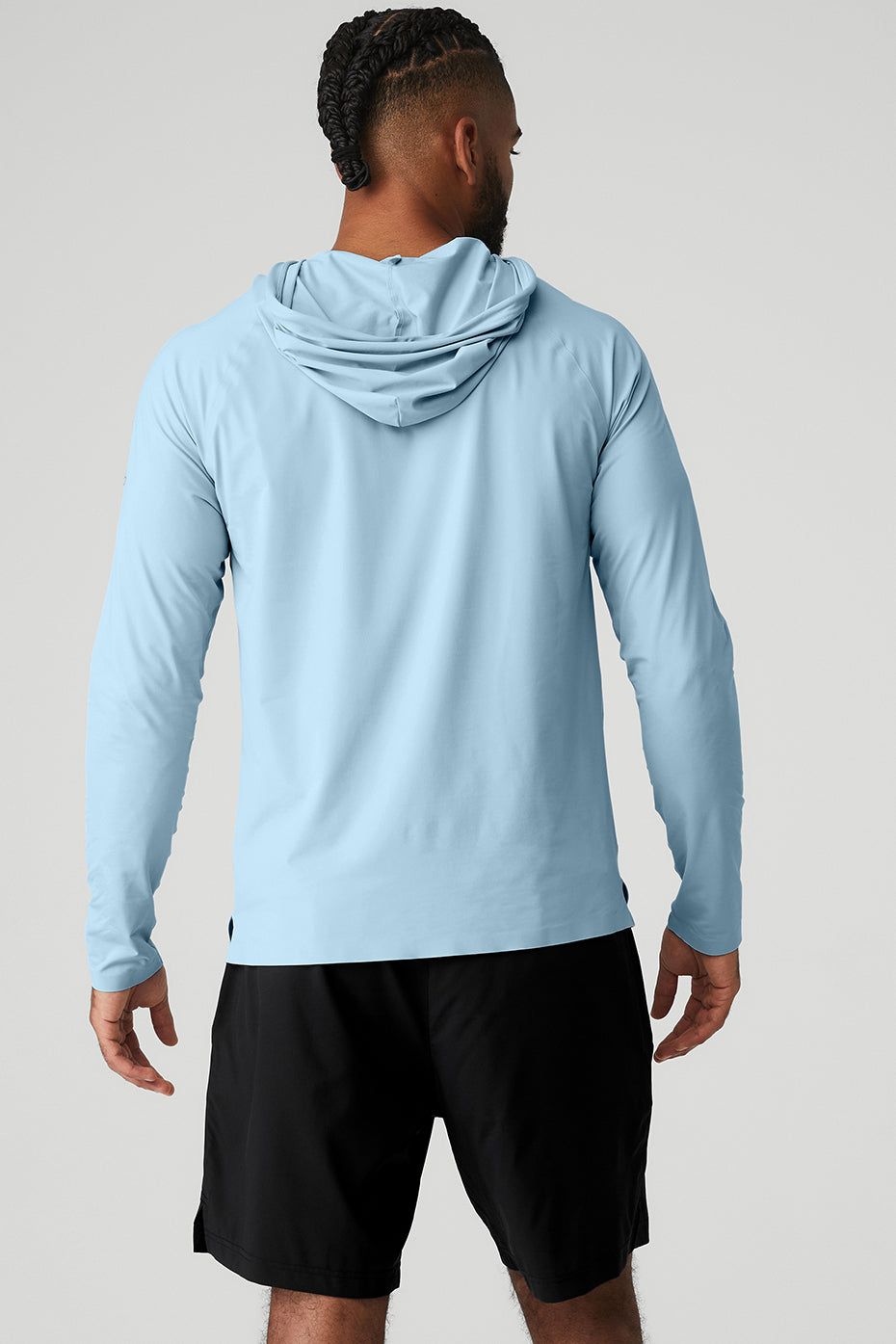 Idol Hooded Runner - Calm Blue sold by Alo Yoga product image thumbnail 2