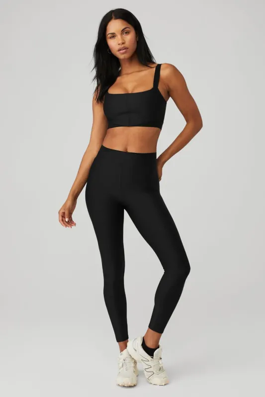 Airlift Corset Bra & Airlift High-Waist 7/8 Corset Legging Set - Black sold by Alo Yoga