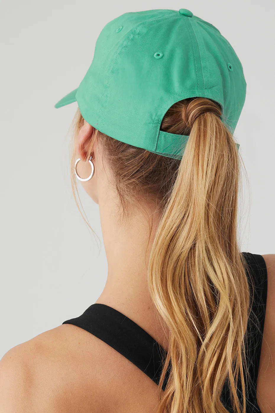 Off-Duty Cap - Lettuce/White sold by Alo Yoga product image thumbnail 4