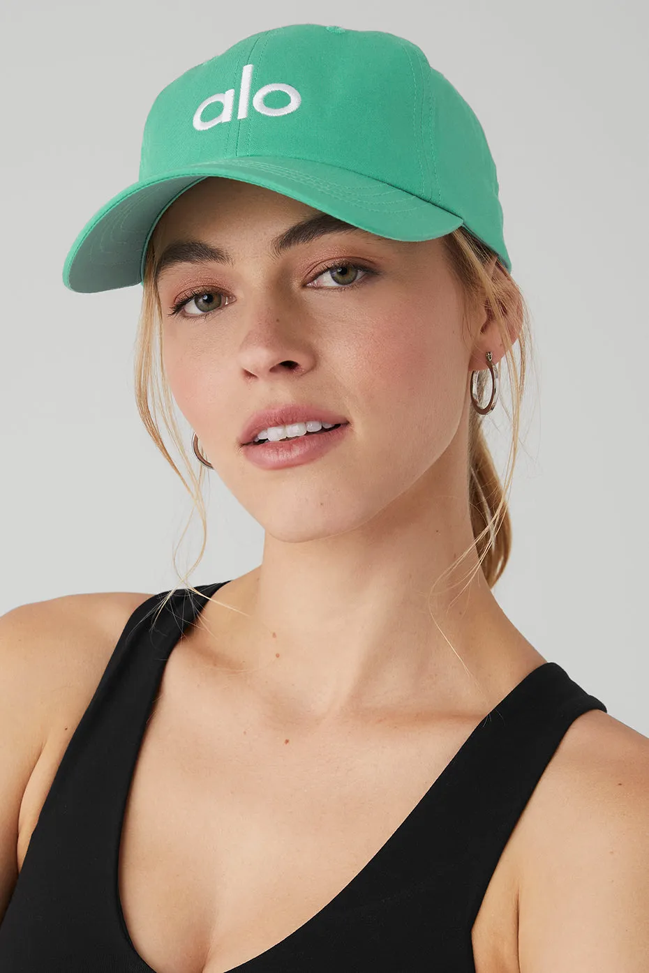 Off-Duty Cap - Lettuce/White sold by Alo Yoga product image thumbnail 3