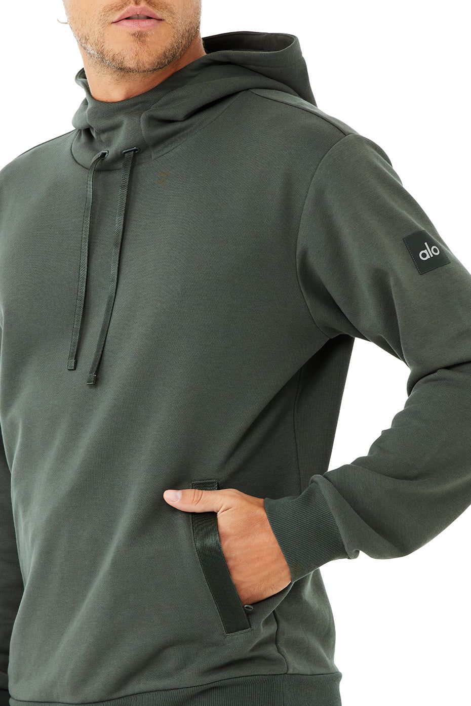 Highline Hoodie - Dark Cactus sold by Alo Yoga product image thumbnail 4