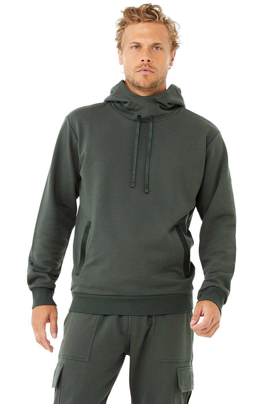 Highline Hoodie - Dark Cactus sold by Alo Yoga