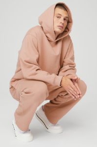 Renown Heavy Weight Hoodie - Soft Clay sold by Alo Yoga