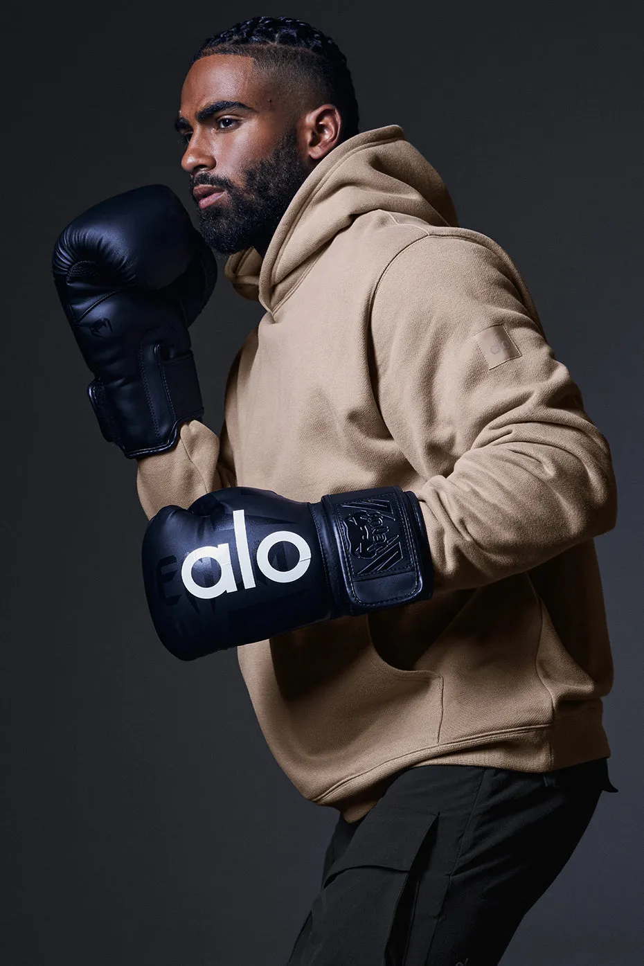 Renown Heavy Weight Hoodie - Taupe sold by Alo Yoga product image thumbnail 5