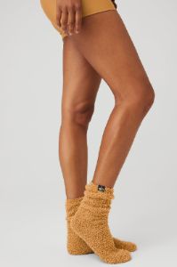 Plush Lush Sock - Toffee sold by Alo Yoga