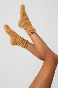 Plush Lush Sock - Toffee sold by Alo Yoga