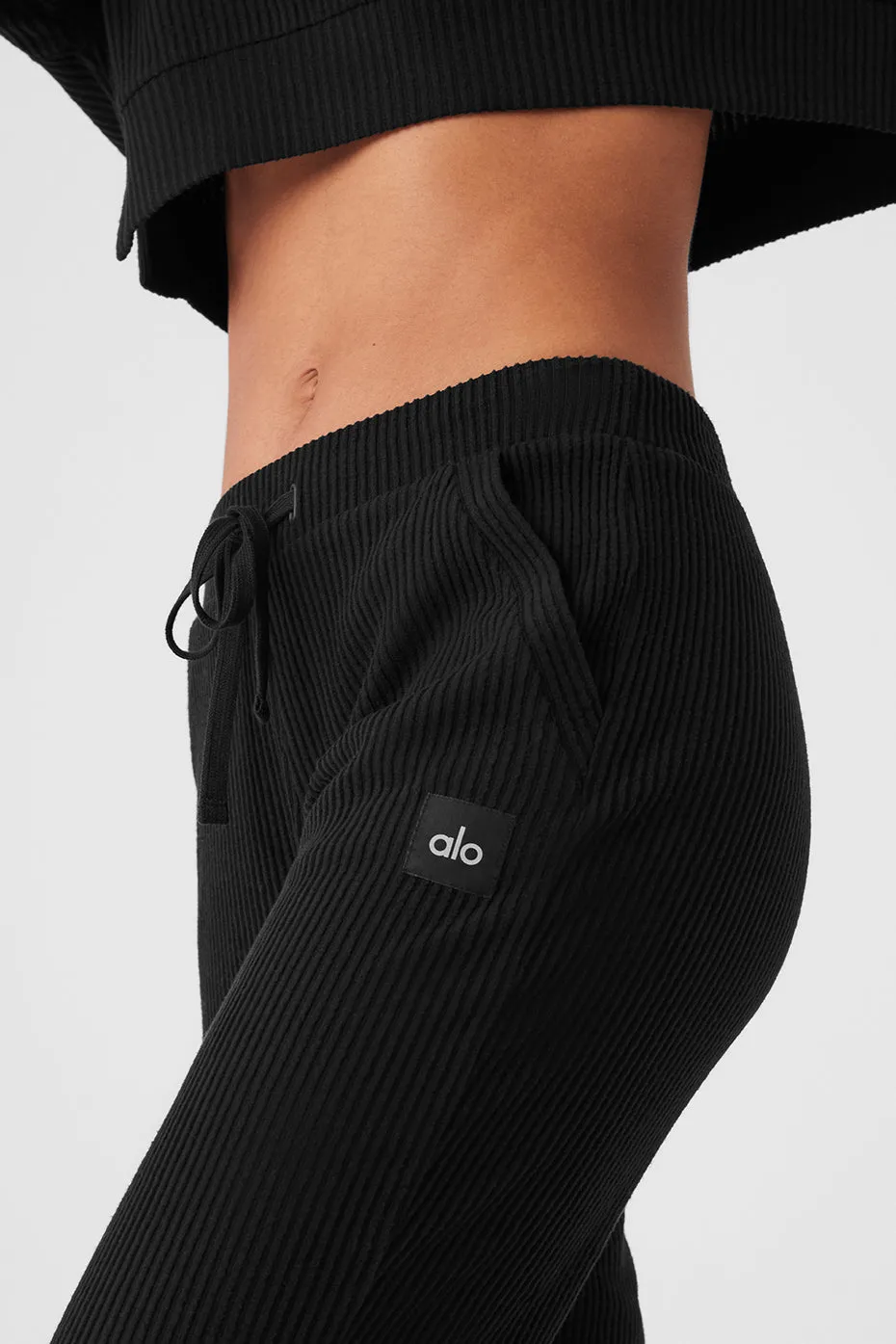 Muse Sweatpant - Black sold by Alo Yoga product image thumbnail 5