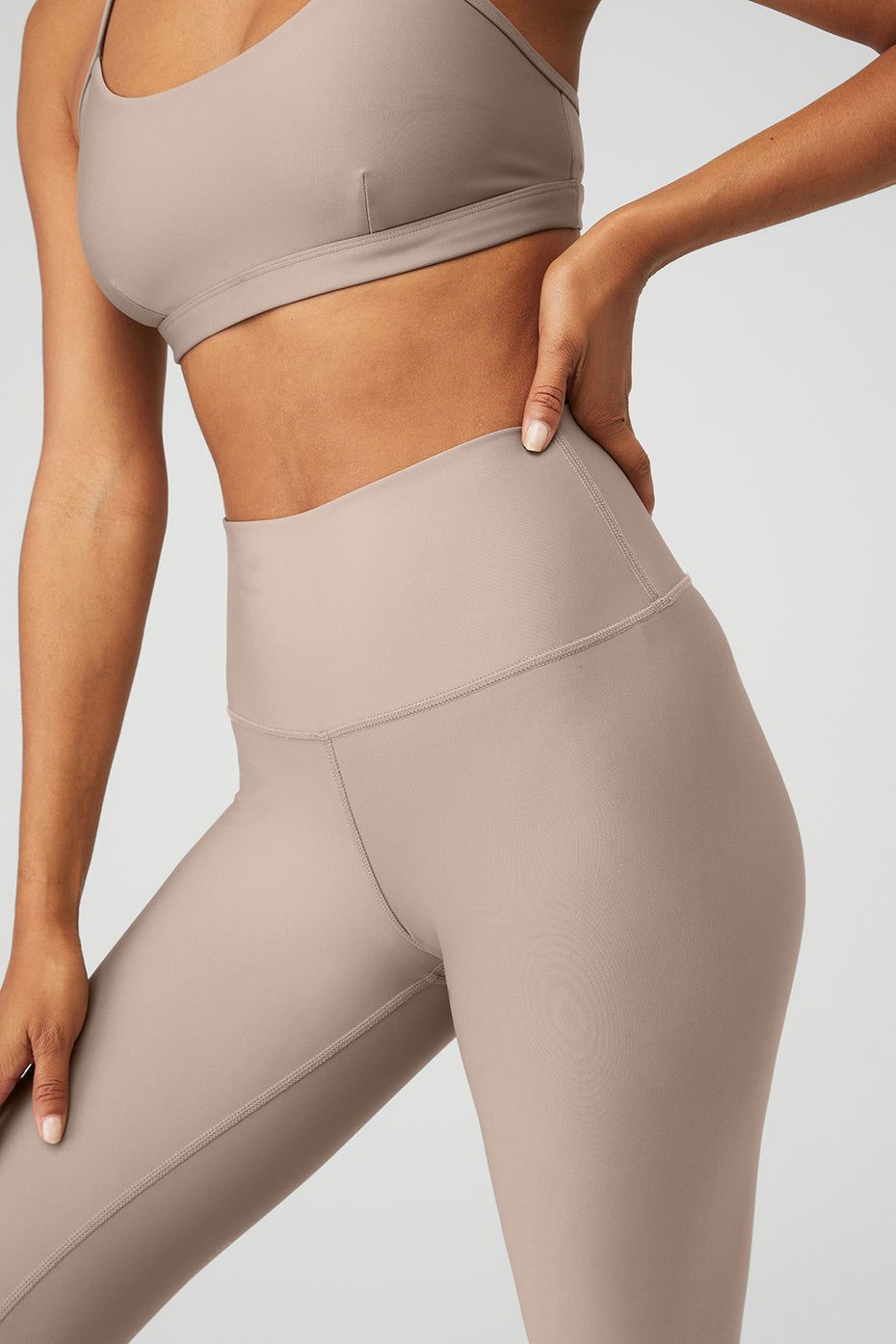 7/8 High-Waist Airlift Legging - Taupe sold by Alo Yoga product image thumbnail 5