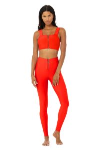 High-Waist Fast Legging - Cherry sold by Alo Yoga