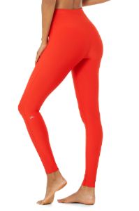 High-Waist Fast Legging - Cherry sold by Alo Yoga