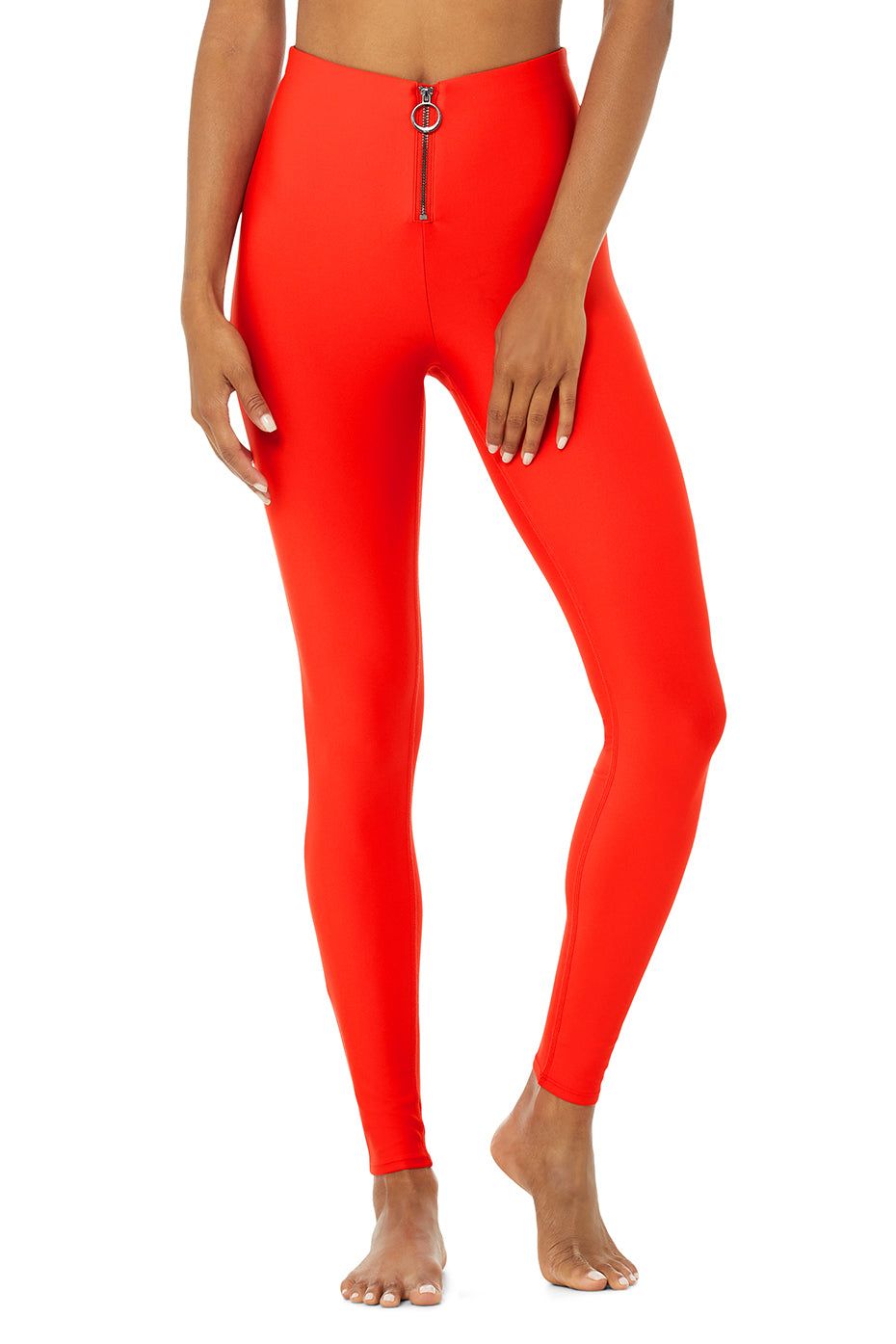 High-Waist Fast Legging - Cherry sold by Alo Yoga