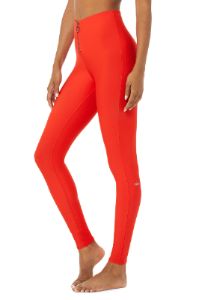 High-Waist Fast Legging - Cherry sold by Alo Yoga