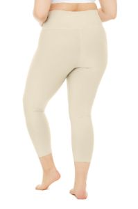 High-Waist Airlift Capri - Sandstone sold by Alo Yoga