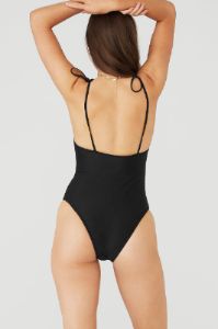 Alo x Tropic of C Cosmo One Piece - Black sold by Alo Yoga