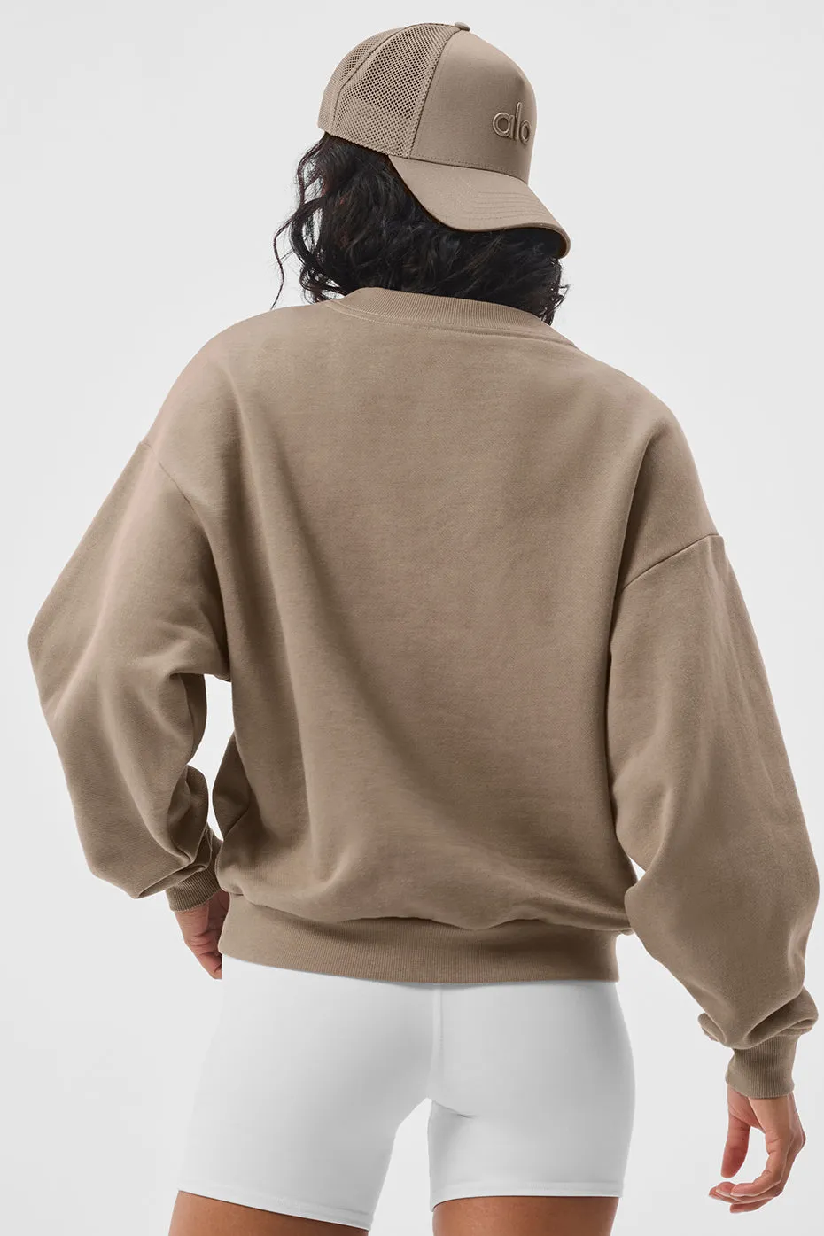 District Trucker Hat - Gravel sold by Alo Yoga product image thumbnail 4