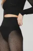 Seamless High-Waist 7/8 Limitless Open Air Legging - Black sold by Alo Yoga