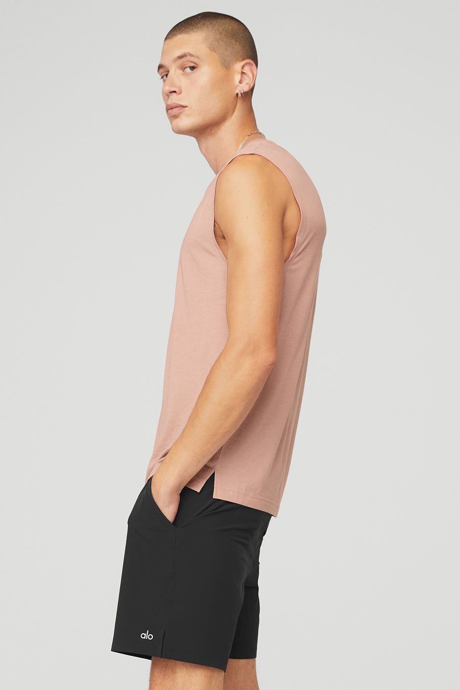 The Triumph Muscle Tank - Soft Clay sold by Alo Yoga product image thumbnail 3