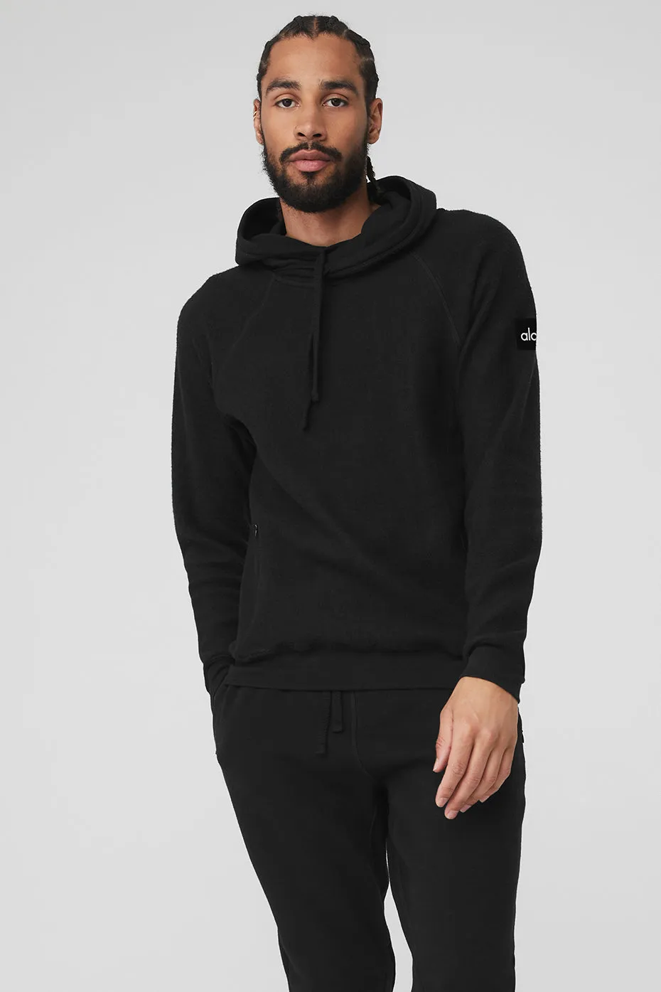 The Triumph Hoodie - Black sold by Alo Yoga